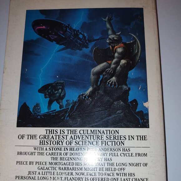 1979 Book: A Stone in Heaven By Poul Anderson-1st Edition-SC-AS IS - Picture 4 of 12